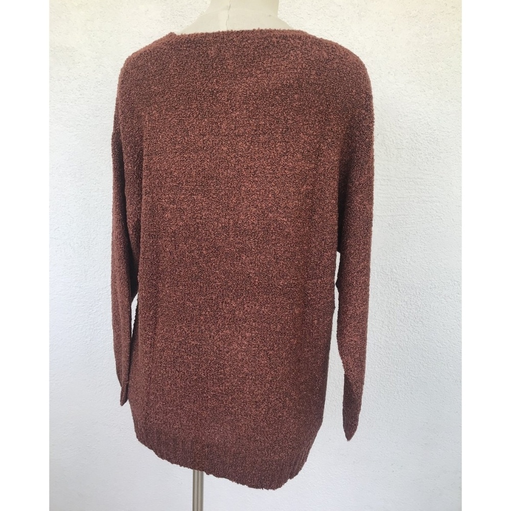 NWT Boutique Rust Knit Cardigan - Picture 2 of 3